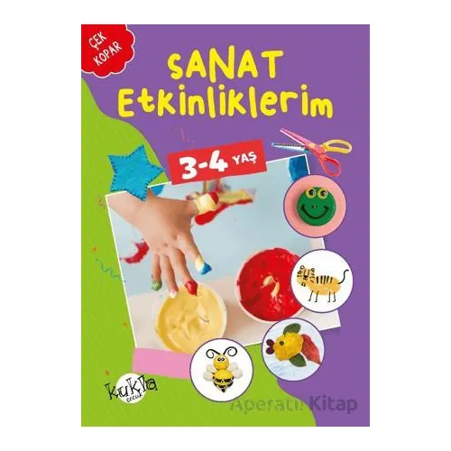 Sanat Etkinliklerim 3-4 Yaş - Buçe Dayı - Kukla Yayınları