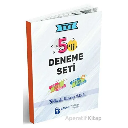 TYT 5 Deneme Seti Başarıyorum Yayınları