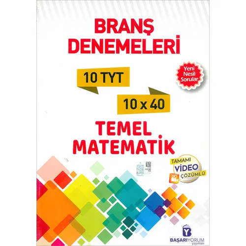 TYT Temel Matematik 10 lu Denemeleri Başarıyorum Yayınları