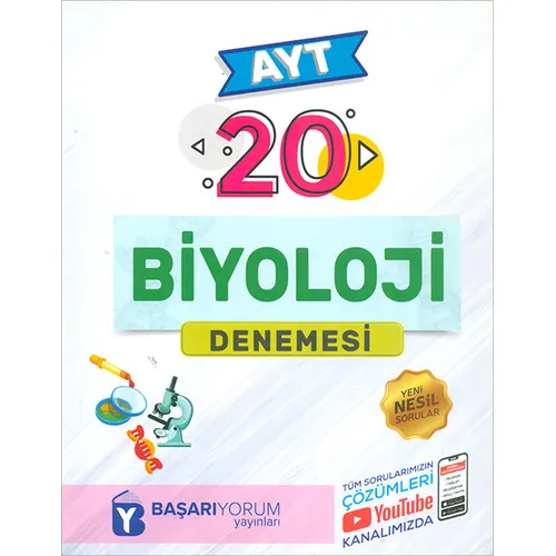 AYT Biyoloji 20 Deneme Başarıyorum Yayınları
