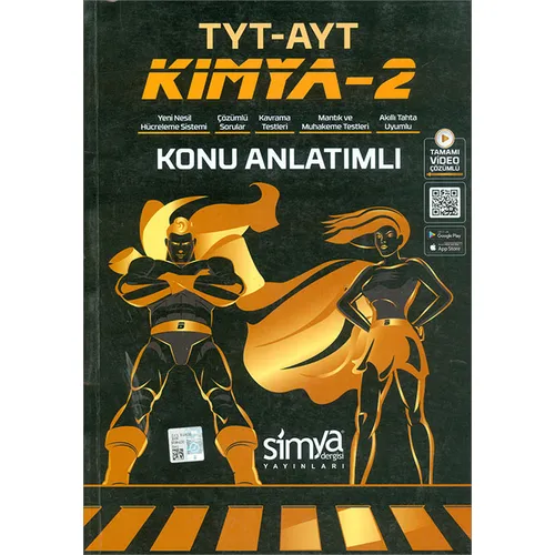 TYT AYT Kimya-2 Konu Anlatımlı (Kampanyalı) Simya Dergisi
