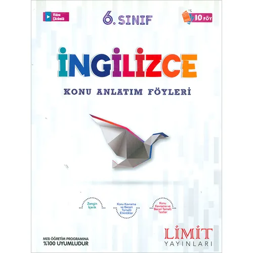 6. Sınıf İngilizce Konu Anlatım Föyleri (Kampanyalı) Limit Yayınları