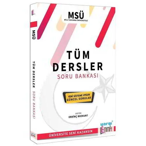 Milli Savunma Üniversitesi Tüm Dersler Soru Bankası Yargı Lemma