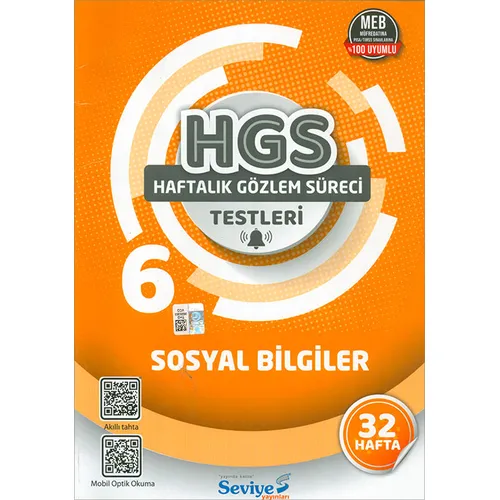 6.Sınıf Sosyal Bilgiler Testleri (Kampanyalı) Seviye Yayınları