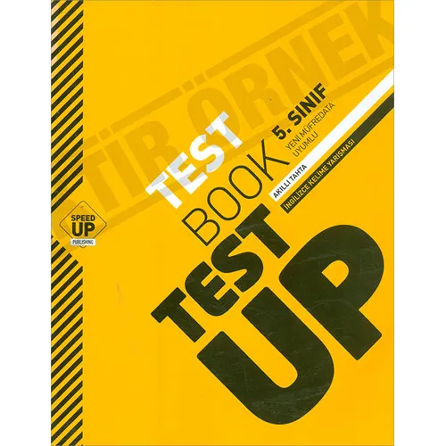 5.Sınıf Test Book Test Up (Kampanyalı) Hız Yayınları
