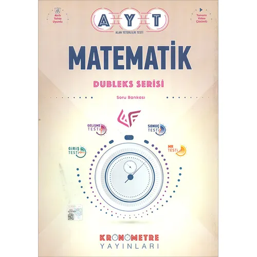 AYT Matematik Dubleks Serisi Soru Bankası (Kampanyalı) Kronometre Yayınları