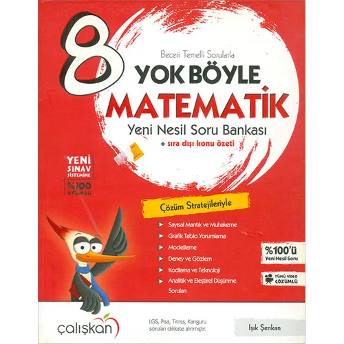 8. Sınıf Yok Böyle Matematik Soru Bankası (Kampanyalı) Çalışkan Yayınları
