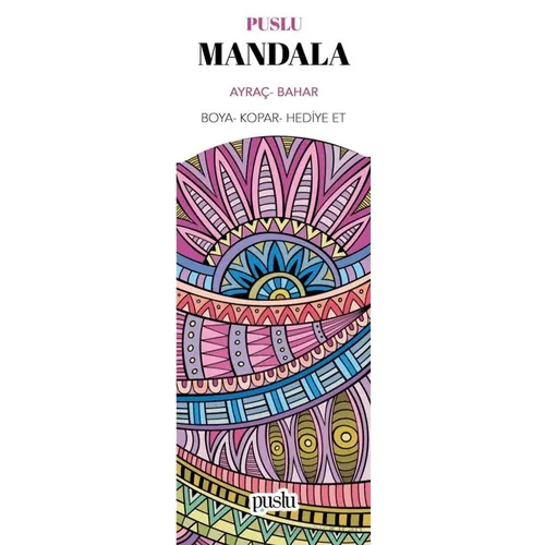 Mandala Ayraç / Bahar - Kolektif - Puslu Yayıncılık