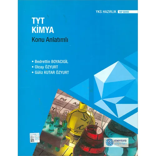 TYT Kimya Konu Anlatım (Kampanyalı) Mentora Yayınları
