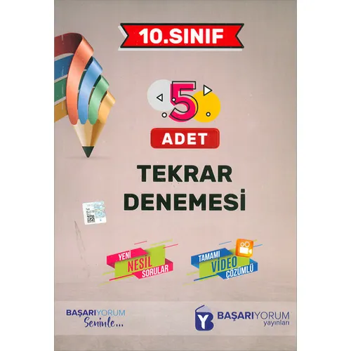 10.Sınıf 5 li Tekrar Denemesi (Kampanyalı) Başarıyorum Yayınları