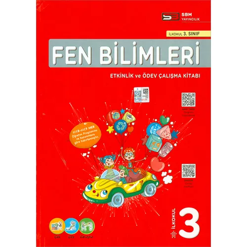 3. Sınıf Fen Bilimleri Etkinlik ve Ödev Çalışma Kitabı (Kampanyalı) Soru Bankası Merkezi