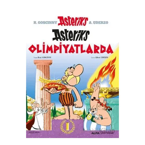 Asteriks Olimpiyatlarda - Rene Goscinny - Alfa Yayınları
