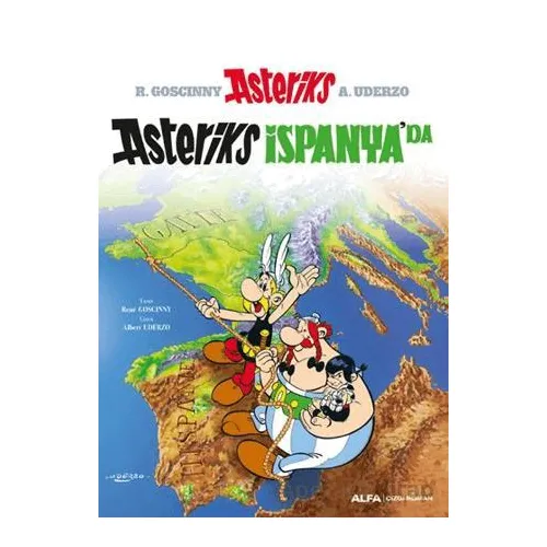 Asteriks İspanya’da - Rene Goscinny - Alfa Yayınları