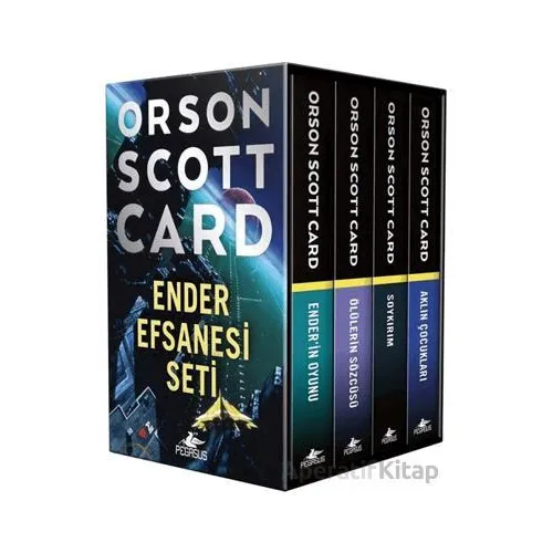 Ender Efsanesi Kutulu Özel Set (4 Kitap) - Orson Scott Card - Pegasus Yayınları