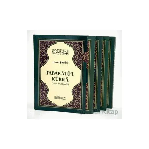 Tabakatül Kübra - İmam Şarani - Erkam Yayınları