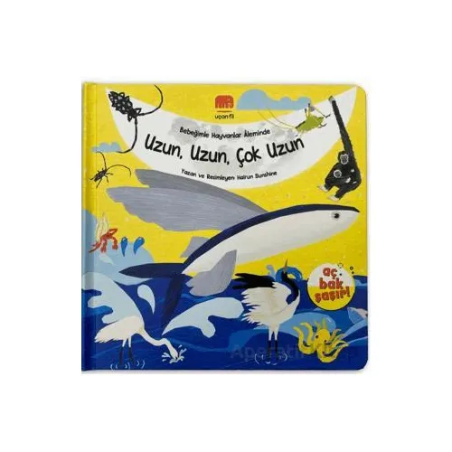 Bebeğimle Hayvanlar Aleminde Uzun, Uzun, Çok Uzun - Kolektif - Uçan Fil Yayınları