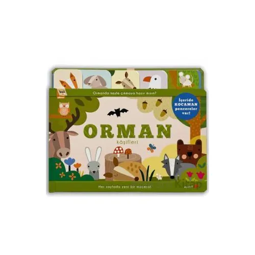 Bul ve Göster: Orman Kaşifleri - Kolektif - Uçan Fil Yayınları
