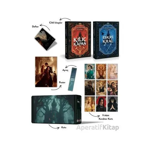 Castellane Günlükleri İkili Ciltli Kutulu Set - Cassandra Clare - Artemis Yayınları