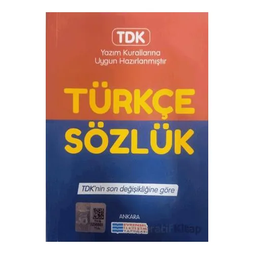 Türkçe Sözlük İlkokul Ortaokul - Kolektif - Evrensel İletişim Yayınları