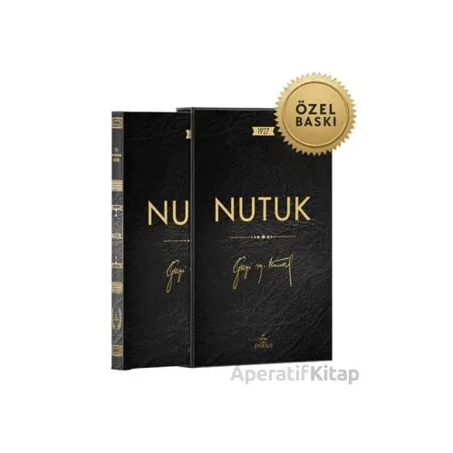 Nutuk (Özel Deri Ciltli ve Kutulu) - Mustafa Kemal Atatürk - Ephesus Yayınları