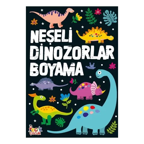 Neşeli Dinozorlar Boyama - Erdi Doğan - Bıcırık Yayınları