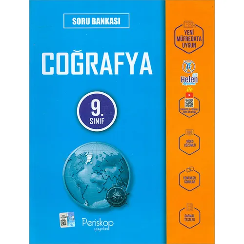 9.Sınıf Coğrafya Soru Bankası (Kampanyalı) Periskop Yayınları