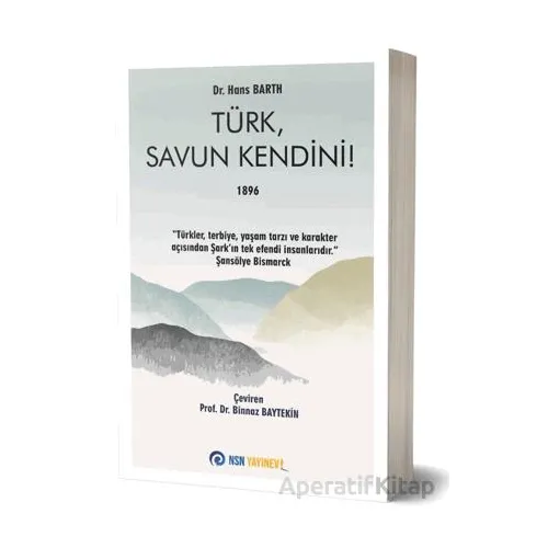 Türk, Savun Kendini! 1986 - Hans Barth - NSN Yayınevi