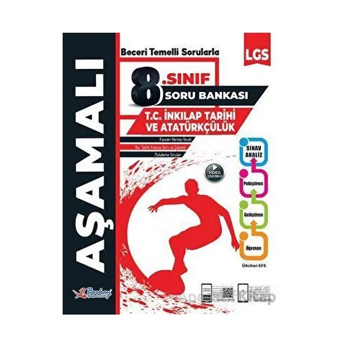 8.Sınıf LGS TC İnkılap Tarihi ve Atatürkçülük Aşamalı Soru Bankası (Kampanyalı) Berkay Yayınları