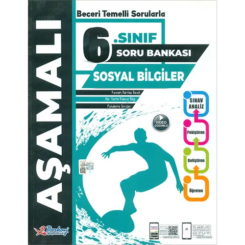 6.Sınıf Sosyal Bilgiler Aşamalı Soru Bankası (Kampanyalı) Berkay Yayıncılık
