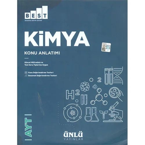 AYT Best Kimya Konu Anlatımı (Kampanyalı) Ünlü Yayınları