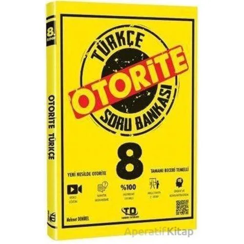 8.Sınıf Türkçe Soru Bankası (Kampanyalı) Tandem Yayınları