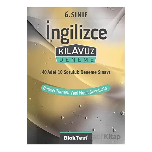 6. Sınıf İngilizce Kılavuz Deneme (Kampanyalı) Tudem Yayınları
