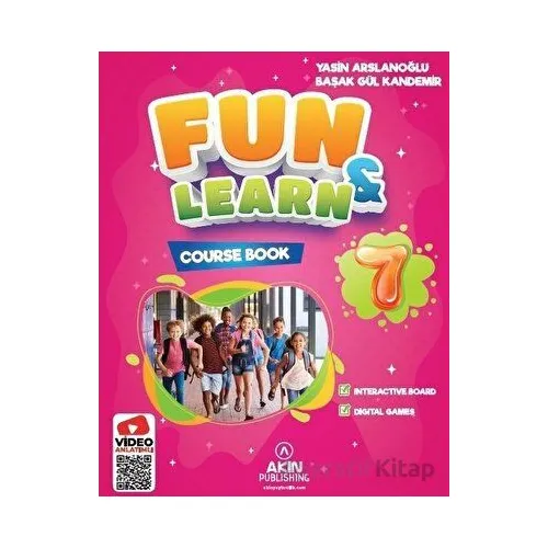 7.Sınıf İngilizce Fun and Learn Test Book (Kampanyalı)