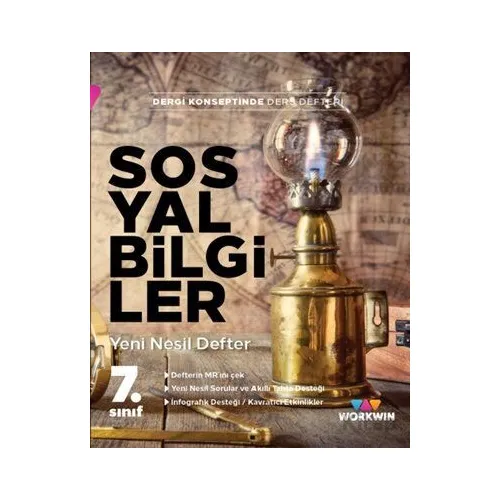 7.Sınıf Sosyal Bilgiler Yeni Nesil Defter (Kampanyalı) Workwin Yayınları