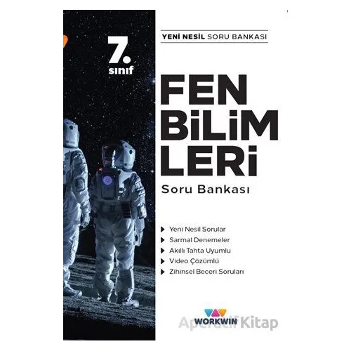 7. Sınıf Fen Bilimleri Soru Bankası (Kampanyalı) Workwin Yayınları