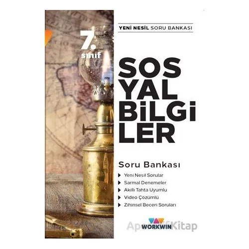 7. Sınıf Sosyal Bilgiler Soru Bankası (Kampanyalı) Workwin Yayınları