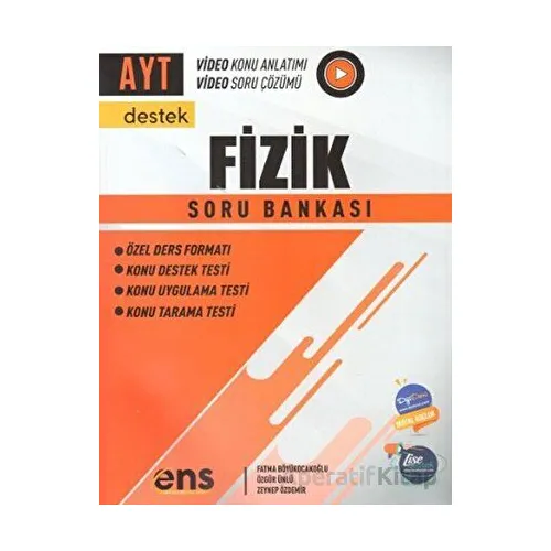 AYT Fizik Destek Soru Bankası (Kampanyalı) ENS Yayıncılık