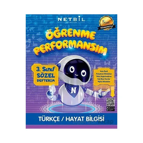 3.Sınıf Öğrenme Performansım Sözel Defterim (Kampanyalı) Netbil Yayıncılık