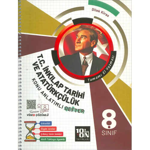 8.Sınıf T.C. İnkılap Tarihi ve Atatürkçülük Konu Anlatımlı (Kampanyalı) 10da 10
