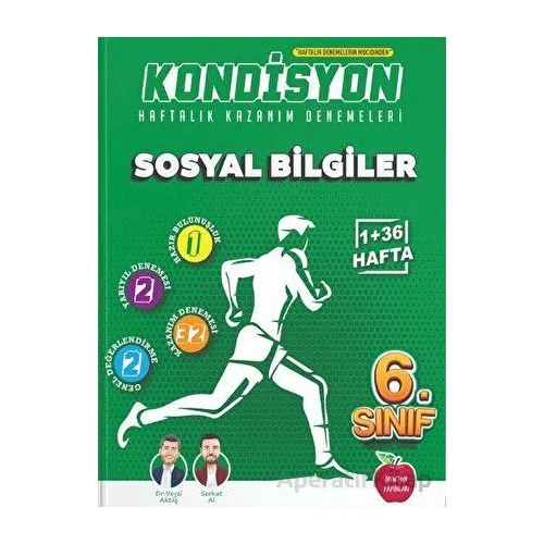 6. Sınıf Sosyal Bilgiler Kondisyon Haftalık Kazanım Deneme (Kampanyalı) Newton Yayınları