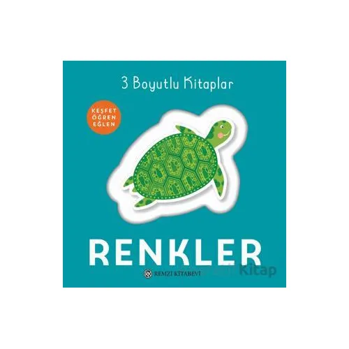 Renkler - 3 Boyutlu Kitaplar - Kolektif - Remzi Kitabevi
