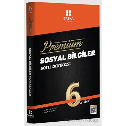 6.Sınıf Sosyal Bilgiler Premium Soru Bankası (Kampanyalı) Başka Yayıncılık