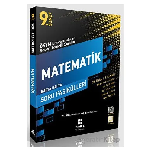 9.Sınıf Matematik Hafta Hafta Soru Fasikülleri (Kampanyalı) Başka Yayıncılık