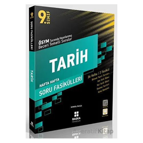 9.Sınıf Tarih Hafta Hafta Soru Fasikülleri (Kampanyalı) Başka Yayıncılık