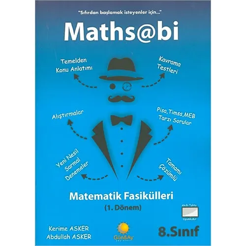 8.Sınıf Maths Abi 1 Matematik Fasikülleri Günay Yayınları