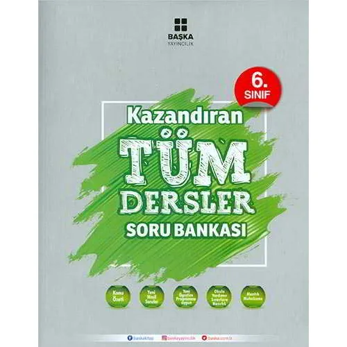 Başka 6.Sınıf Kazandıran Tüm Dersler Soru Bankası