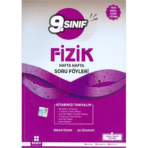 Başka 9.Sınıf Fizik Hafta Hafta Soru Föyleri