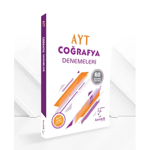 Karekök AYT Coğrafya 60lı Deneme Sınavı