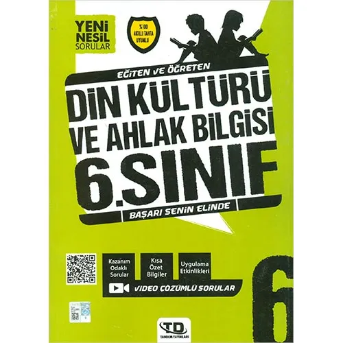 6.Sınıf Din Kültürü ve Ahlak Bilgisi Fenomeni Soru Bankası Tandem Yayınları