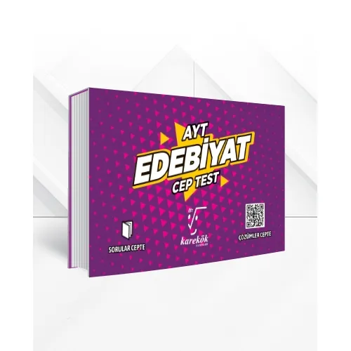 Karekök AYT Edebiyat Cep Test